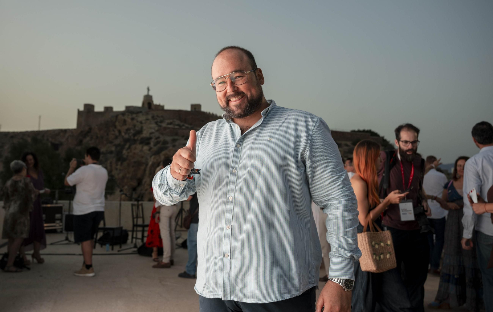 Las imágenes de la presentación de la Feria de Almería 2025 en honor de la Virgen del Mar