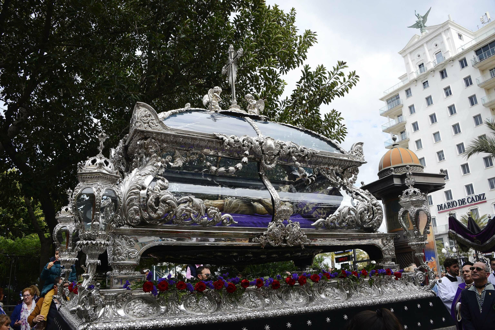 Imágenes de la procesión del Santo Entierro