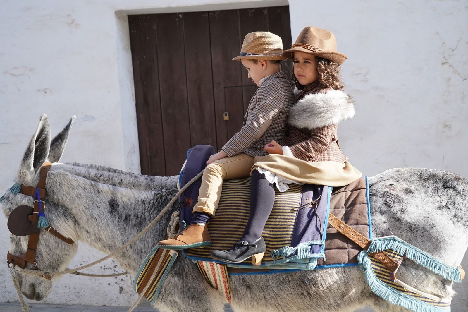 La Gran Burrada Navideña de Moguer, la cabalgata más tierna de Huelva