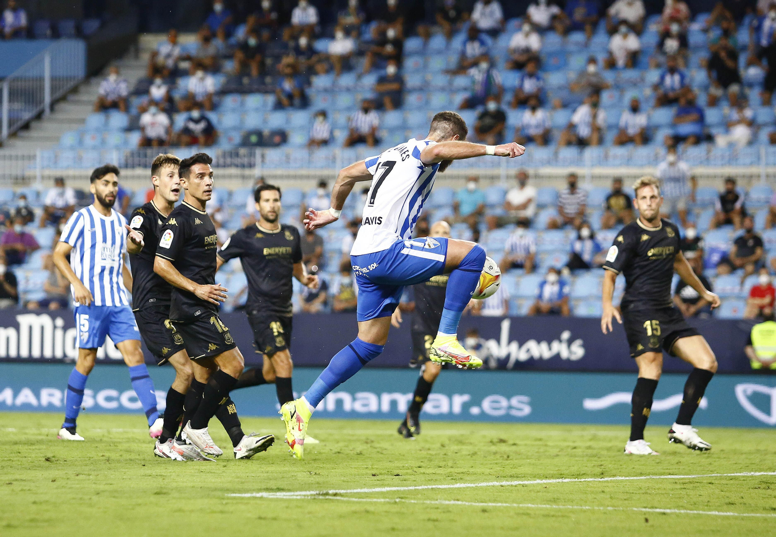 Una foto del Málaga CF-Alcorcón Una foto del Málaga CF-Alcorcón