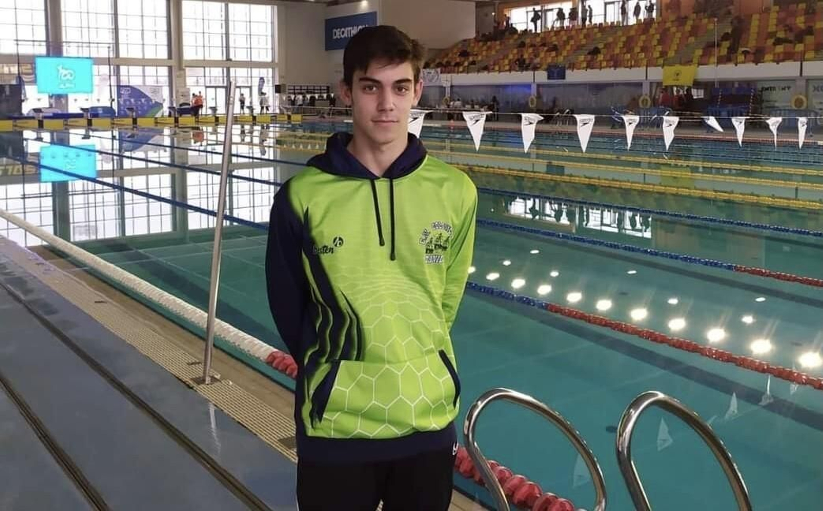 Daniel Pulido, representante del club onubenses en este Nacional de Málaga. Daniel Pulido, representante del club onubenses en este Nacional de Málaga.