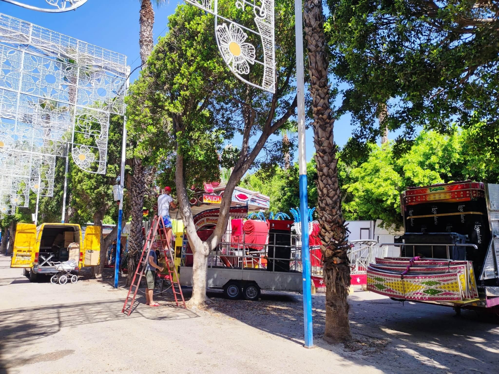 Almuñécar ultima los preparativos para arrancar este martes sus fiestas patronales