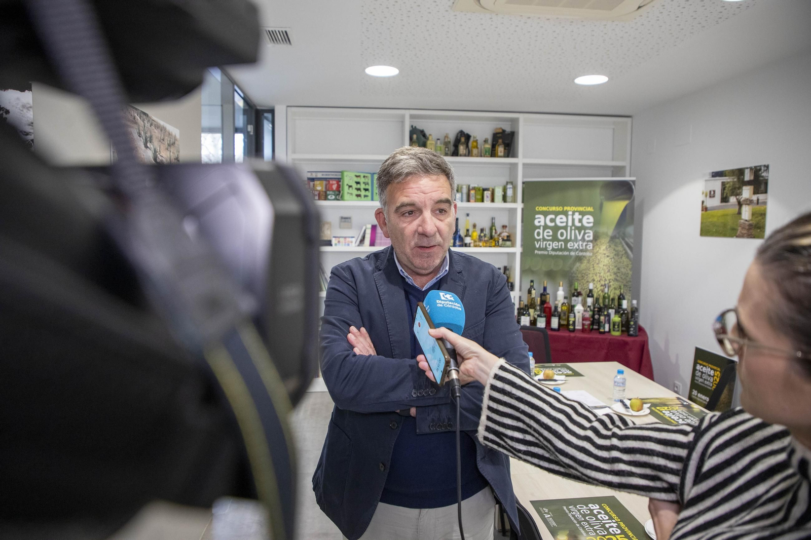 La cata para elegir los mejores aceites de oliva virgen extra de Córdoba, en imágenes