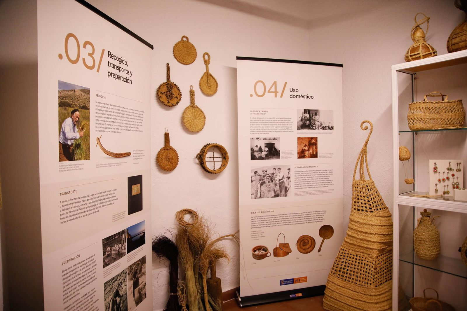 Jornada inaugural del I Encuentro de Esparteros de Níjar, en imágenes