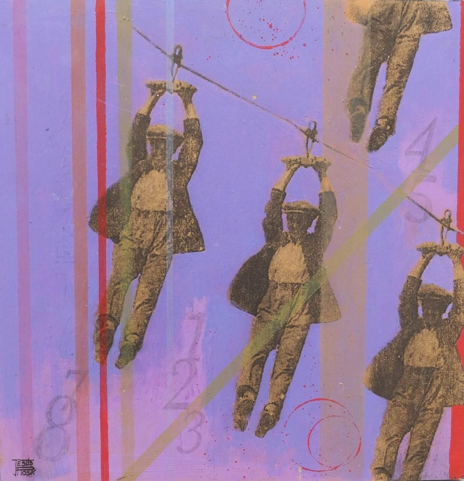 Obra 'La negación del equilibrio cósmico', de Jesús Rosa.