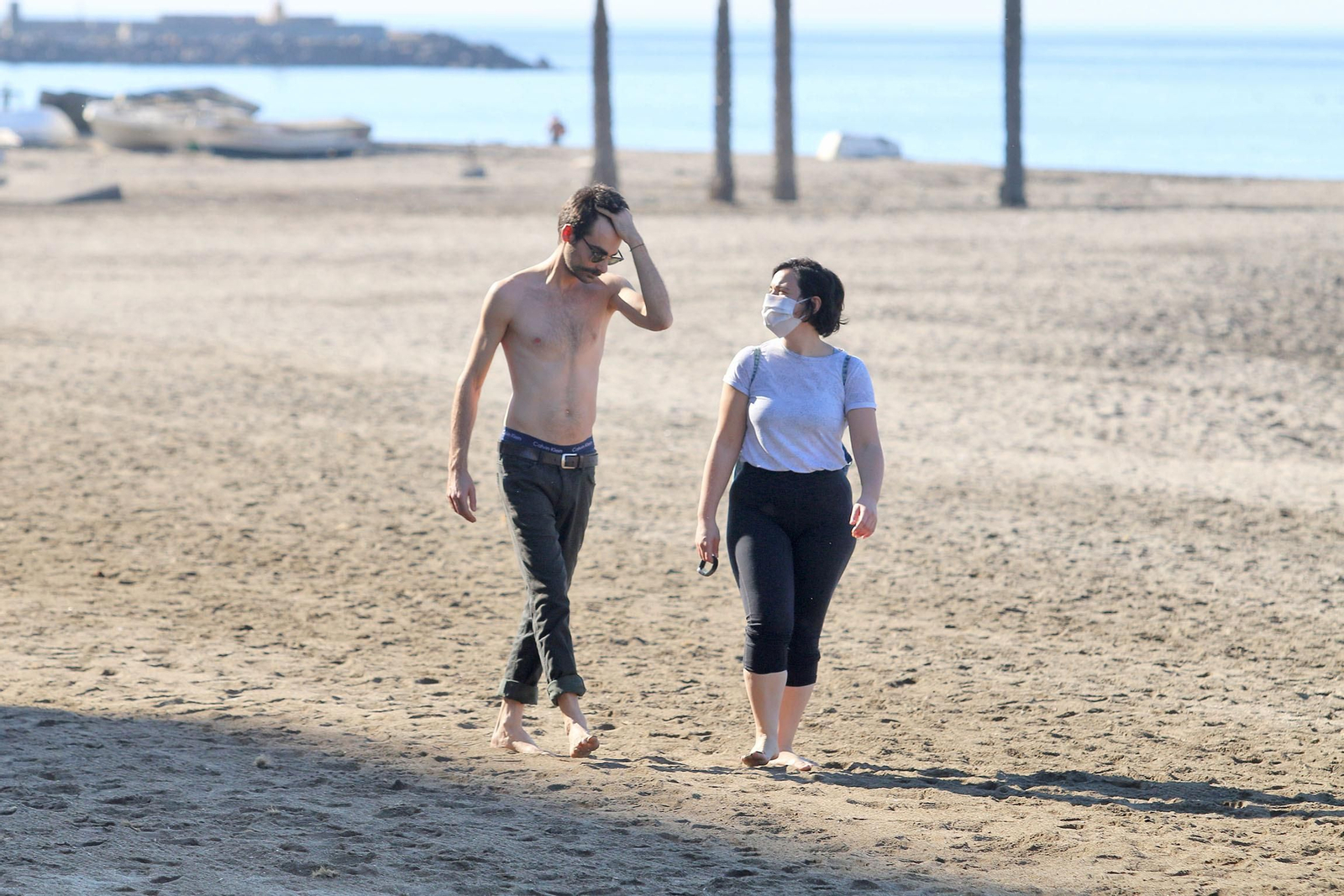 Las imágenes de la afluencia masiva de deportistas al paseo marítimo