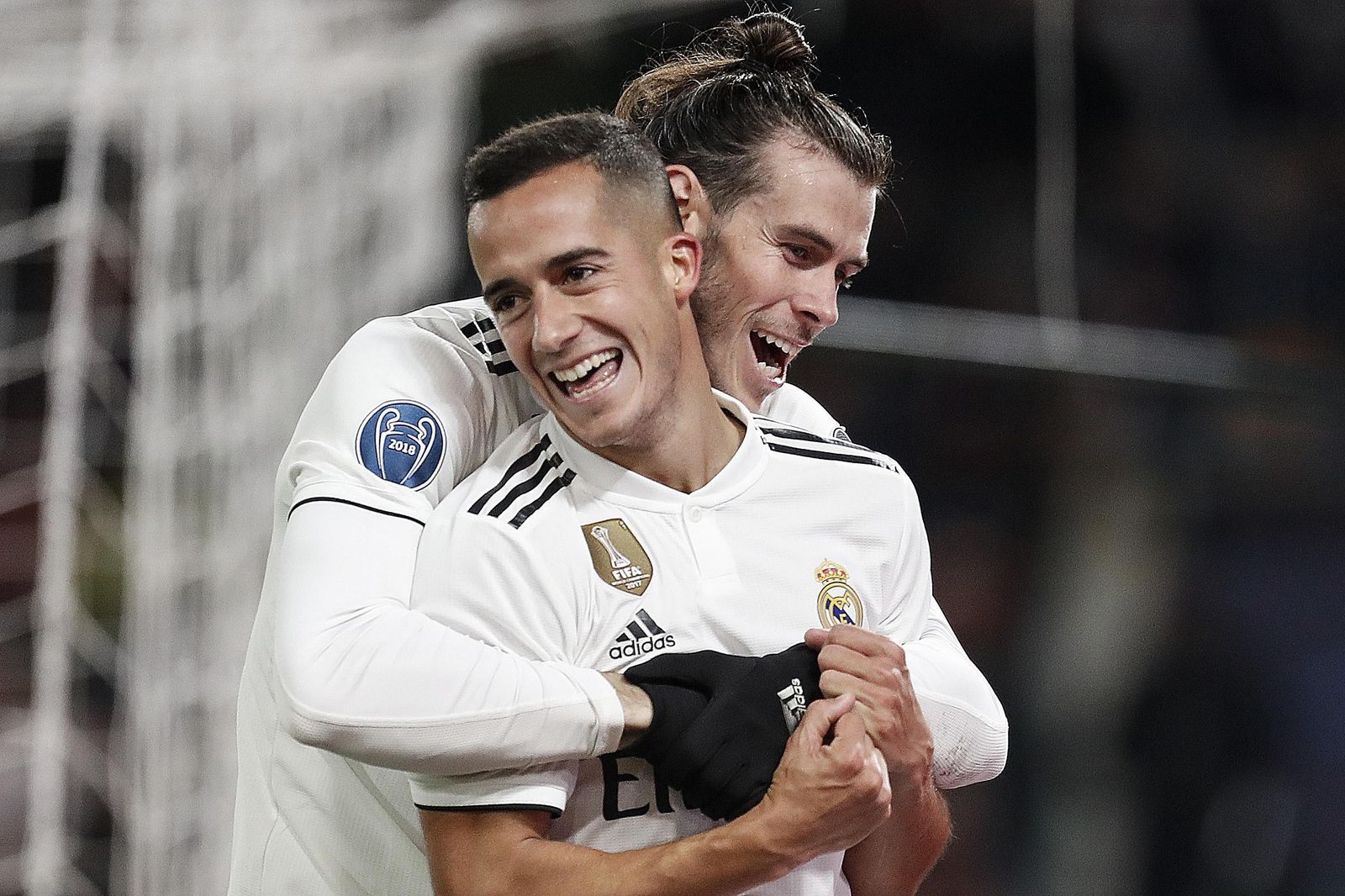 Bale y Lucas Vázquez, autores de los goles del Madrid.