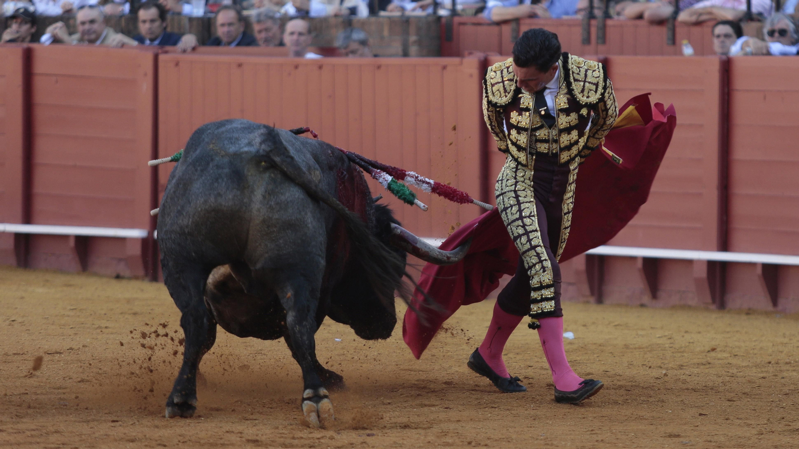 Las imágenes de la corrida de Los Miura