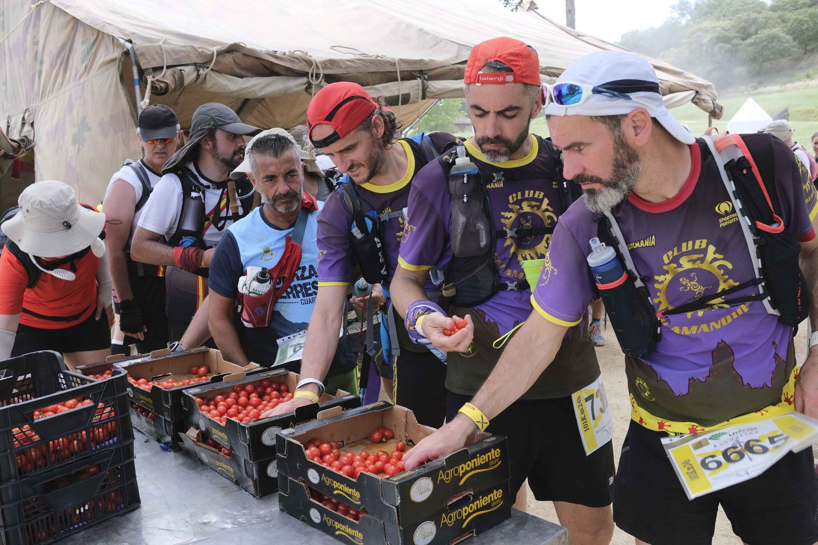 La jornada diurna de los 101, en fotos