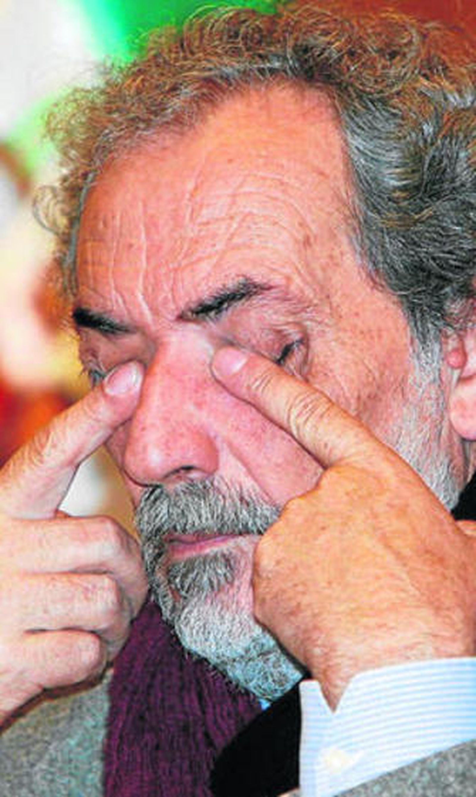 José Chamizo, ayer en el Parlamento andaluz.