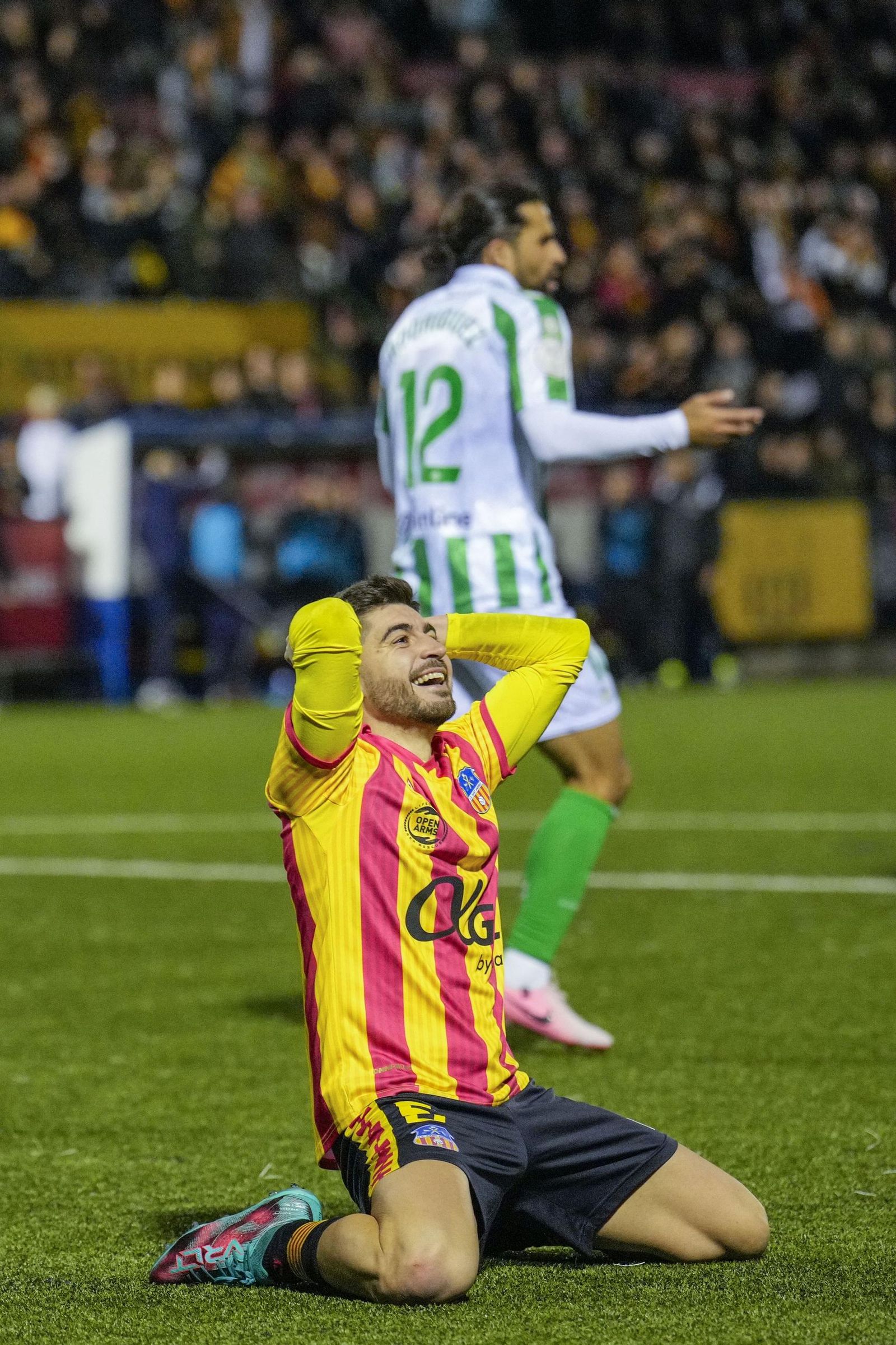 Las fotos del Sant Andreu - Betis de Copa del Rey