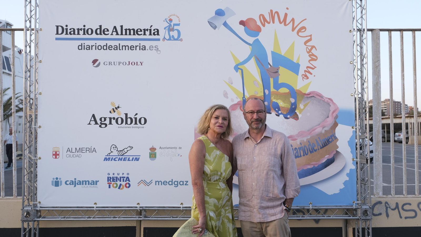 Imágenes de los asistentes a la Gala 15 Aniversario Diario de Almería