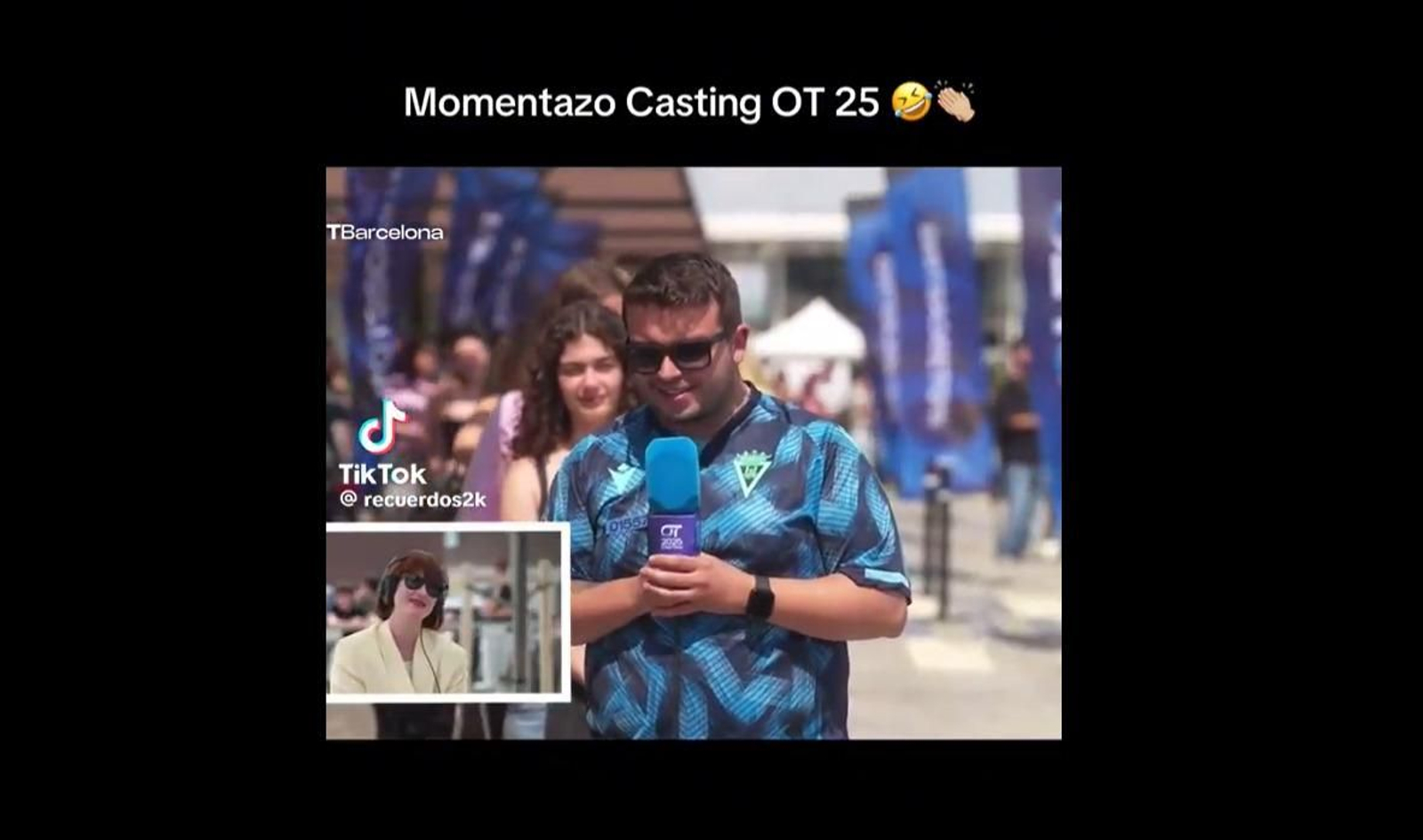 Cadista en el casting de Barcelona de Operación Triunfo 2025