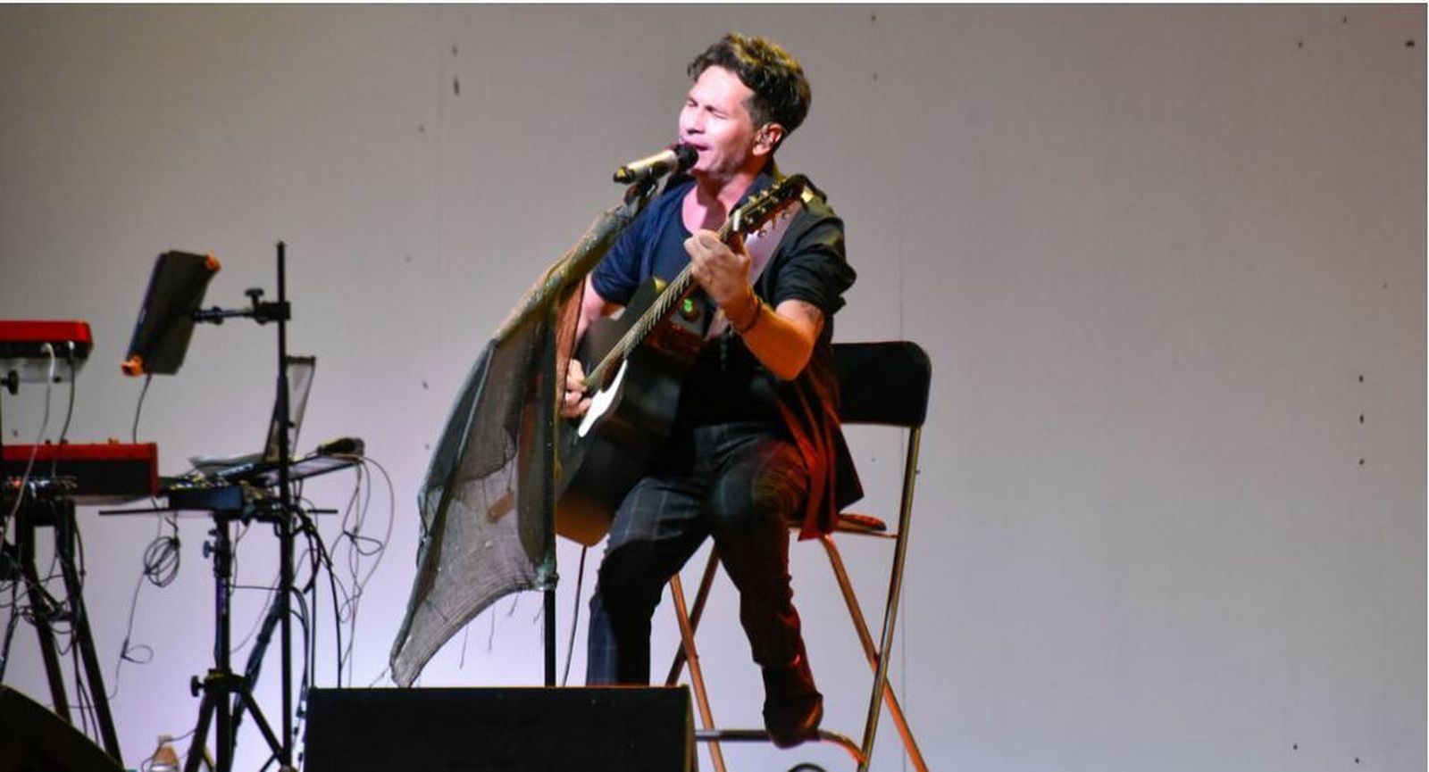 David DeMaría, en La Línea el pasado seis de agosto