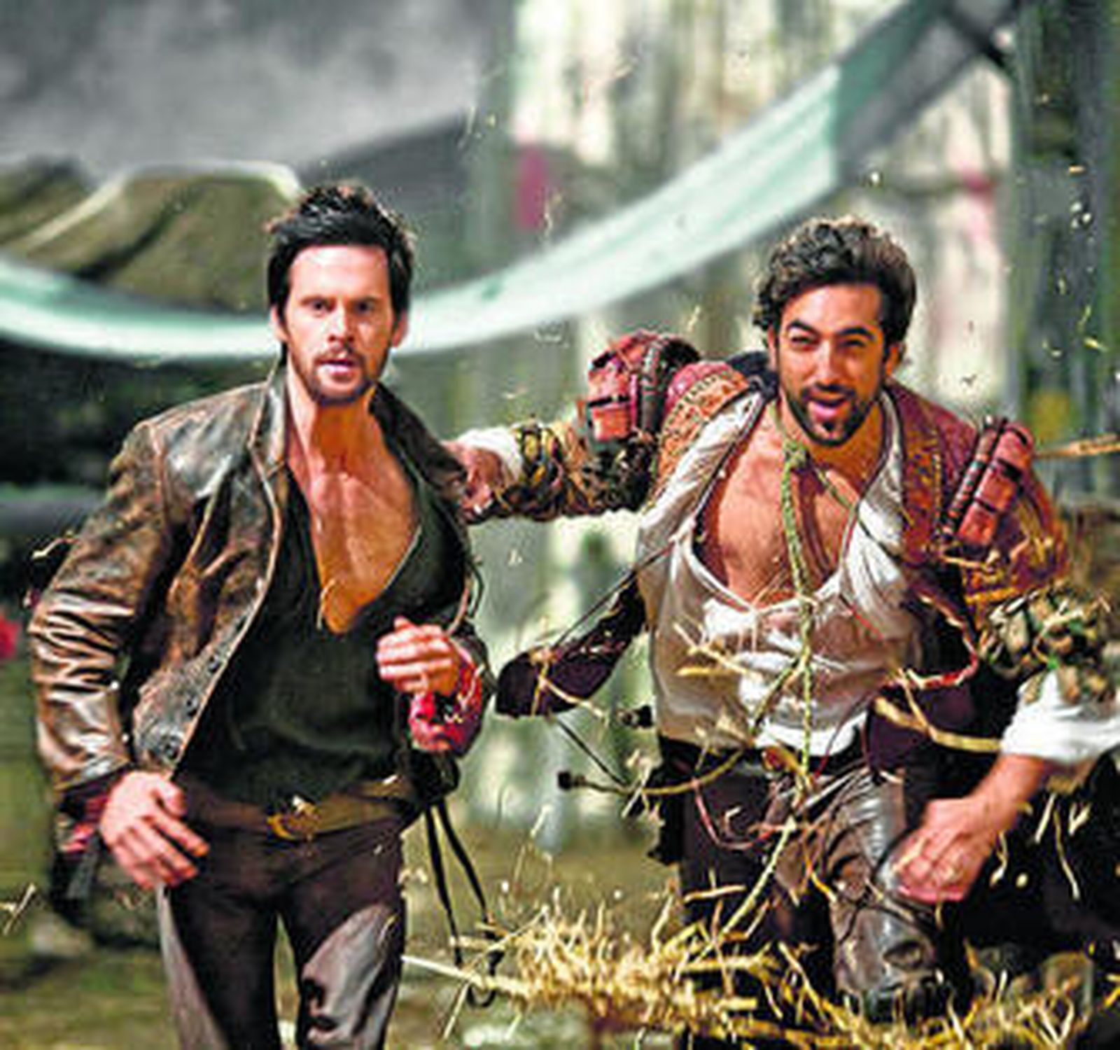 Tom Ridley (izquierda) es el protagonista de 'Da Vinci's Demons'.