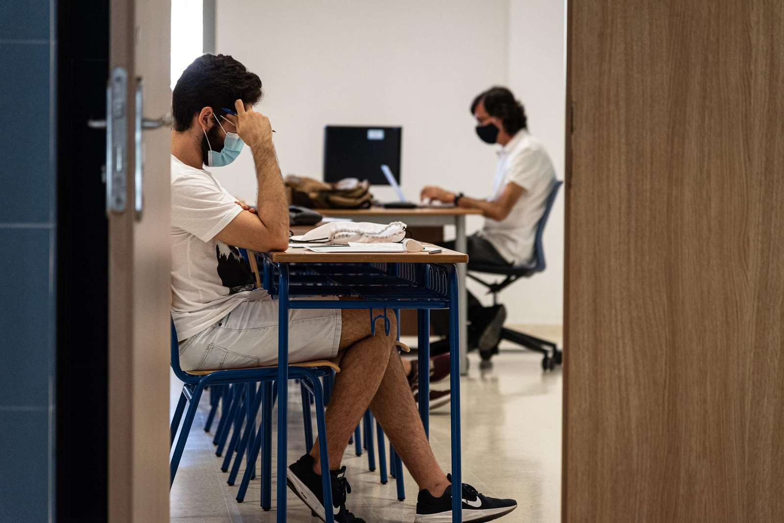 Imágenes de la Prueba de Acceso a la Universidad en la convocatoria de septiembre