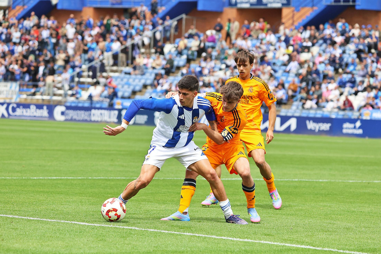 Las imágenes del Recreativo de Huelva- Real Madrid Castilla
