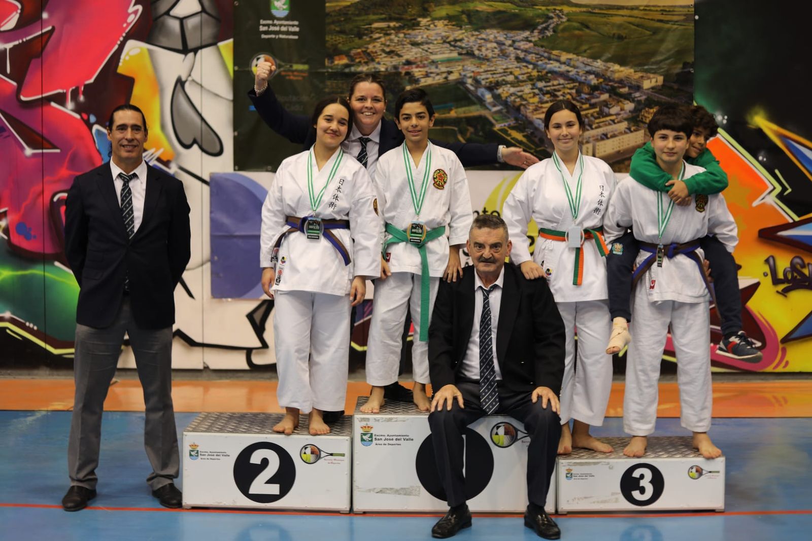 Los mejores momentos de la Escuela de Nihon Tai-Jitsu del Club Nazaret en el Andaluz