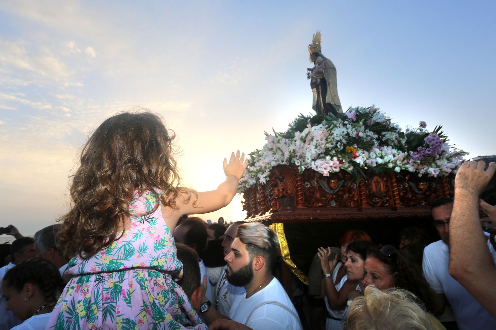 Procesión de la Virgen del Carmen en Punta Umbría