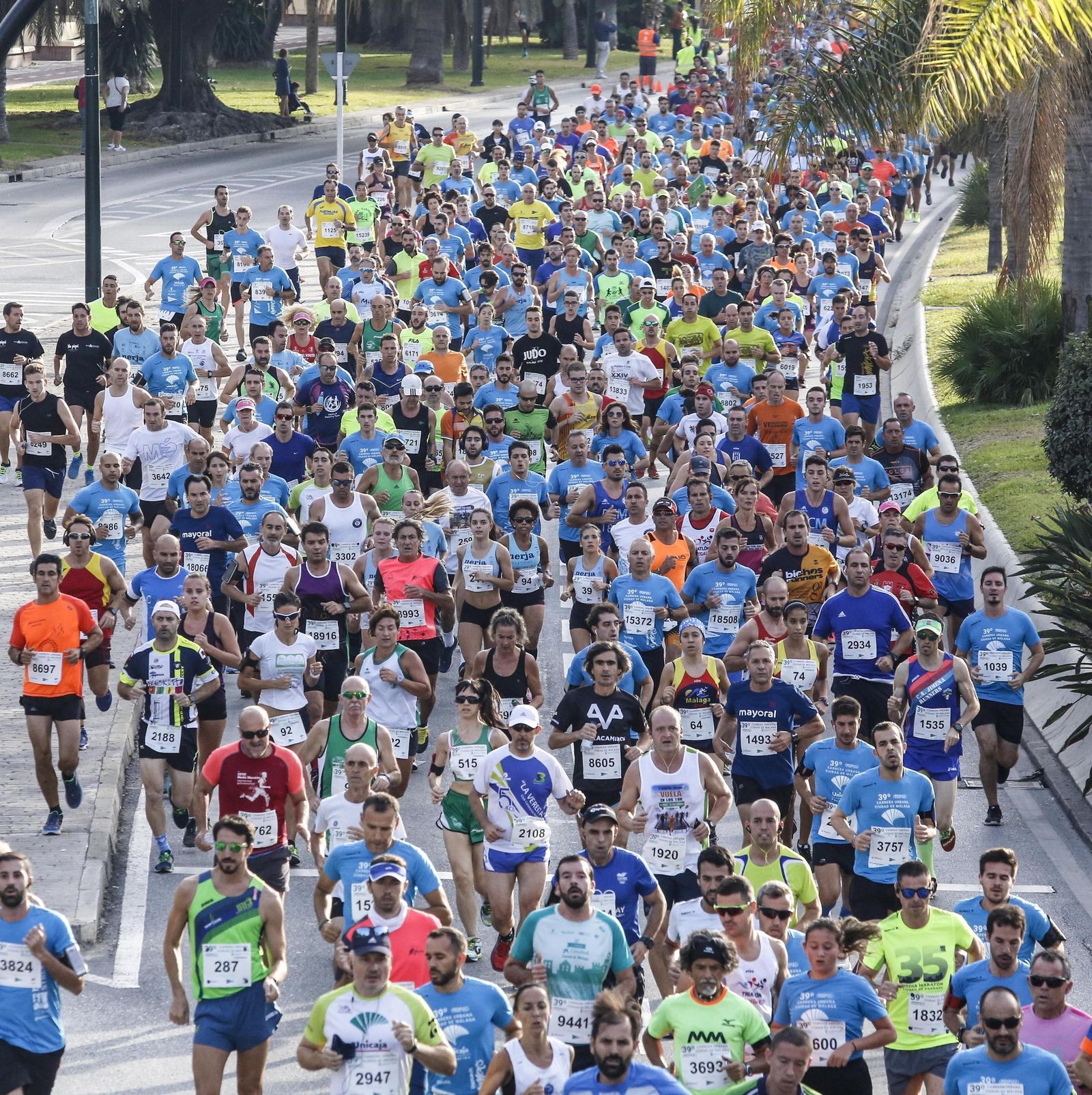 Imágenes de la Carrera Urbana Ciudad de Málaga