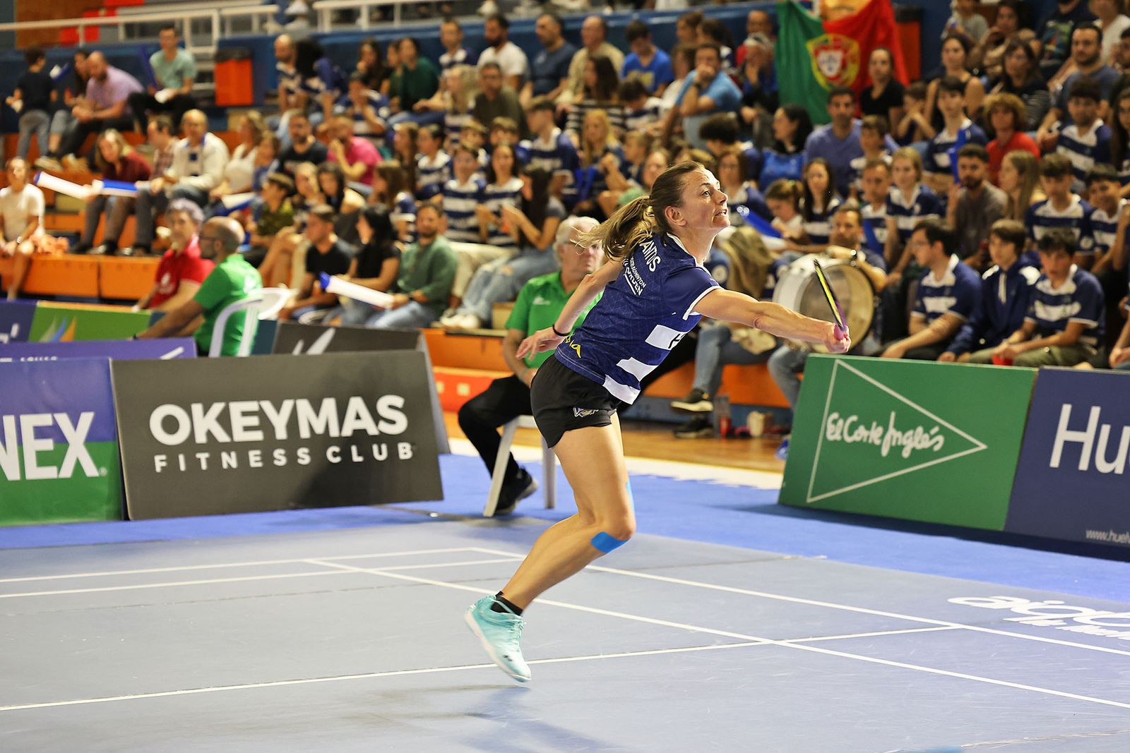Imágenes de la final de liga de bádminton entre el IES La Orden y La RInconada