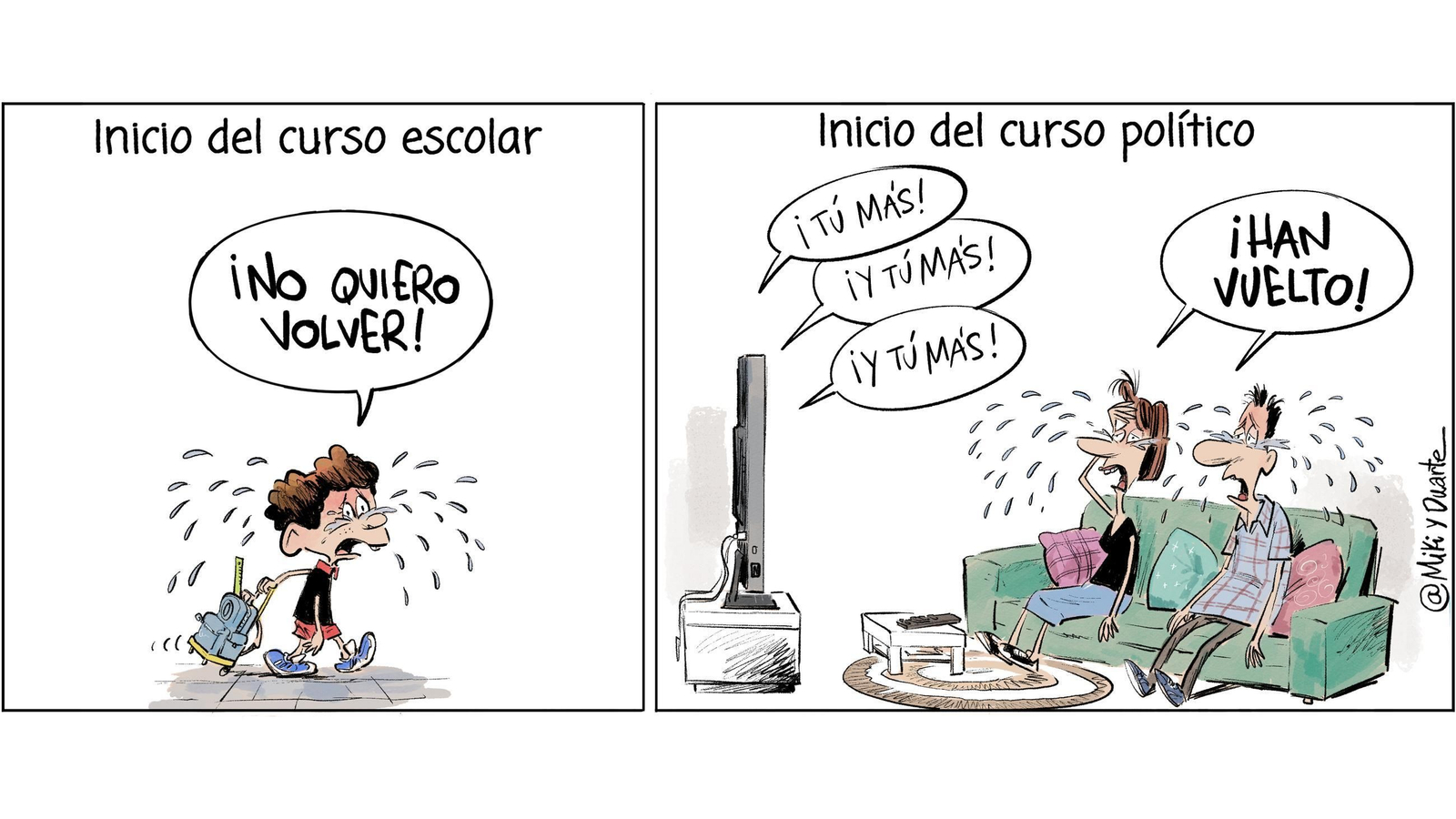De vuelta a la rutina
