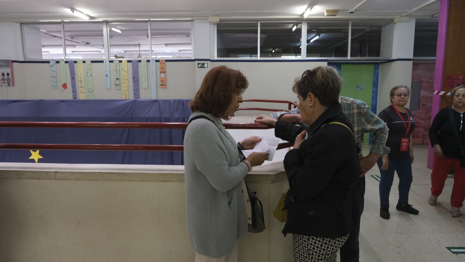 Imágenes de las votaciones en las Elecciones Municipales 2023, en Almería capital