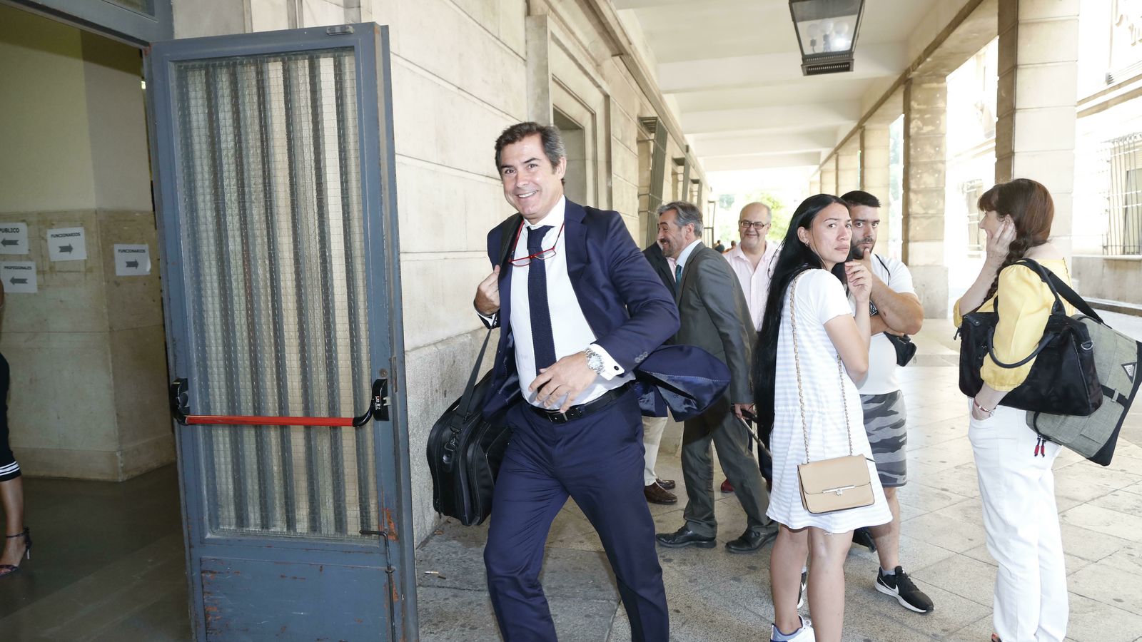 El abogado defensor, Carlos Galán.