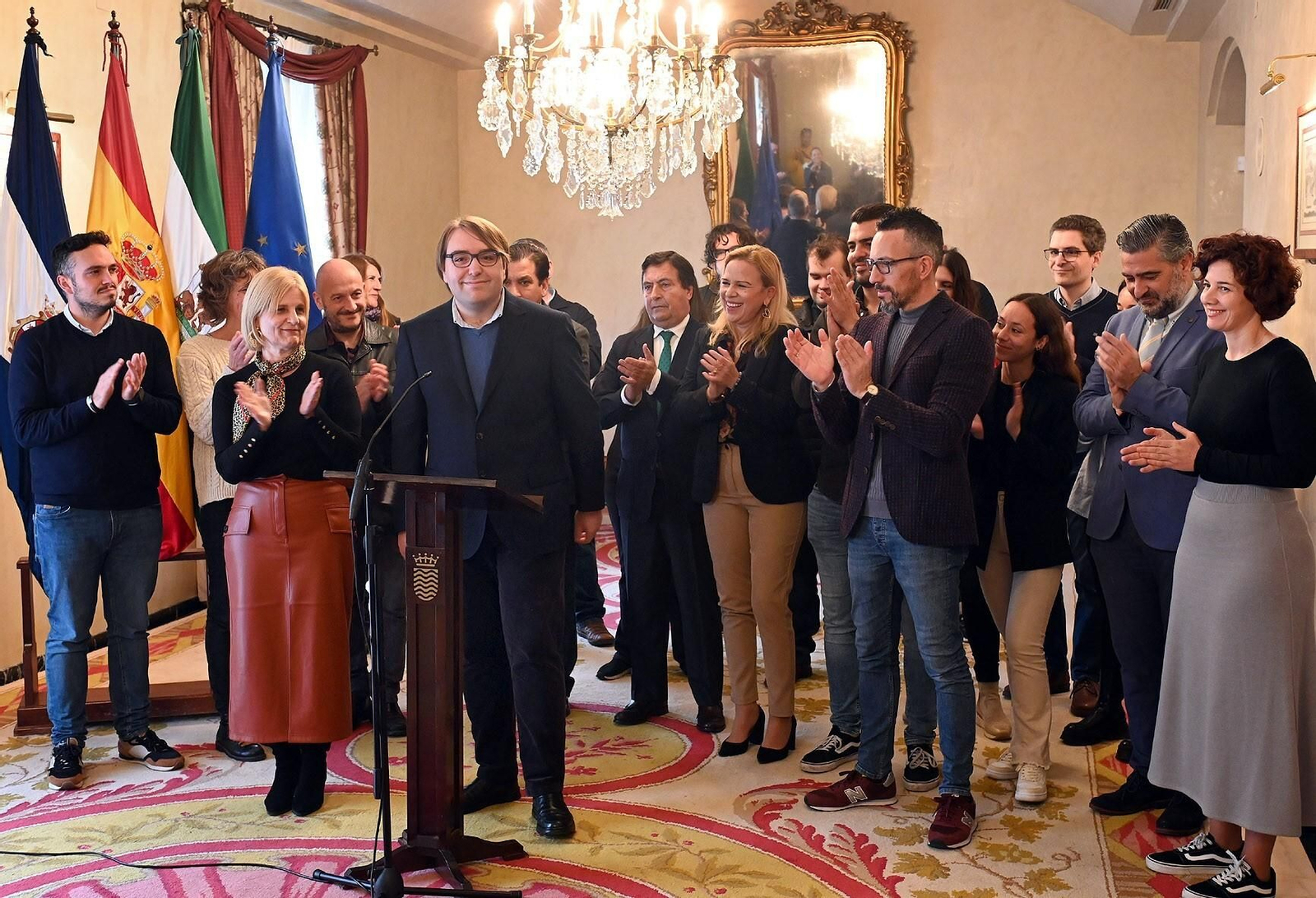 Acto en el Ayuntamiento de Jerez por el Día Internacional del Asperger Acto en el Ayuntamiento de Jerez por el Día Internacional del Asperger
