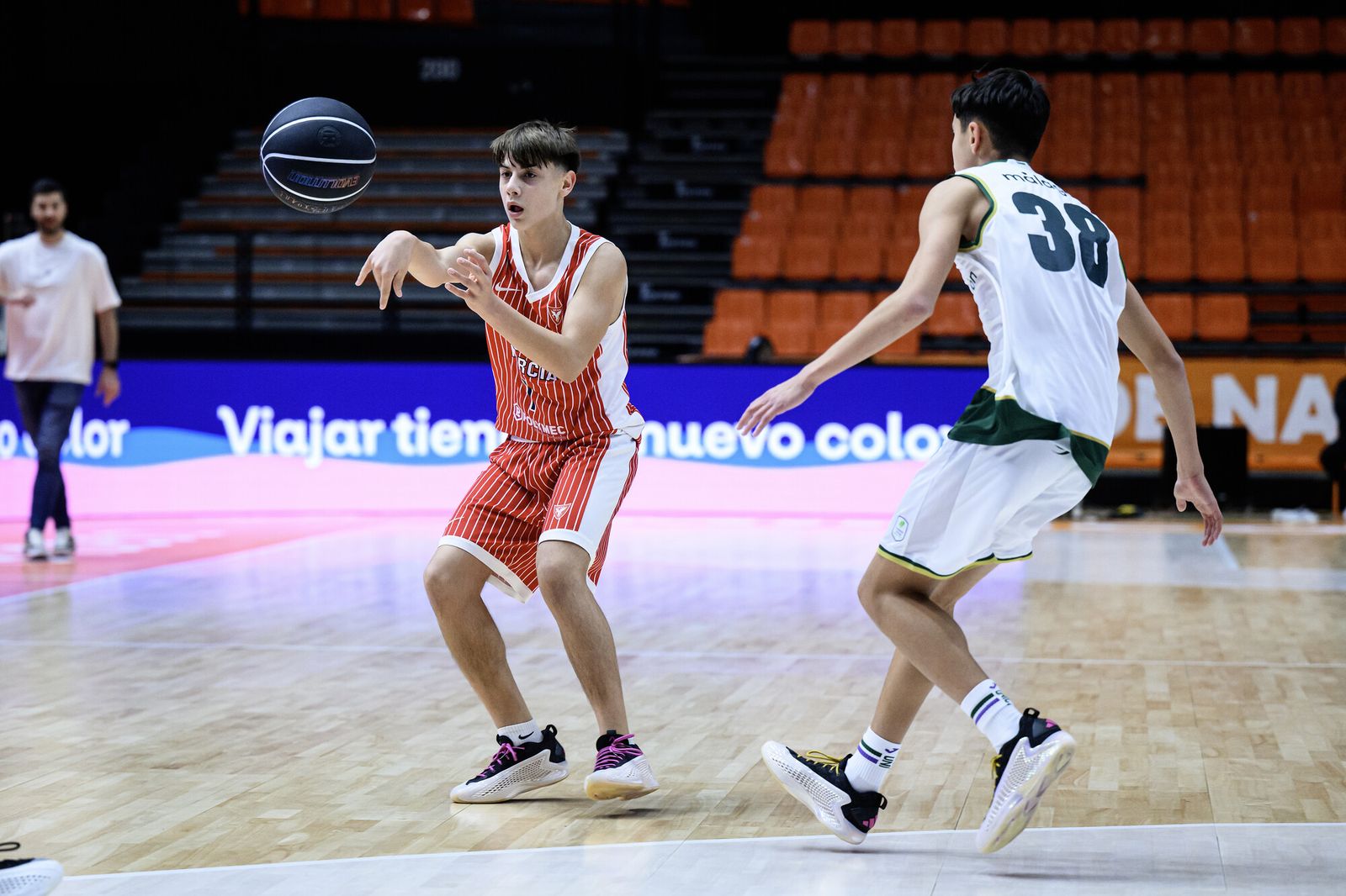 La celebración del Unicaja por acceder a la Minicopa