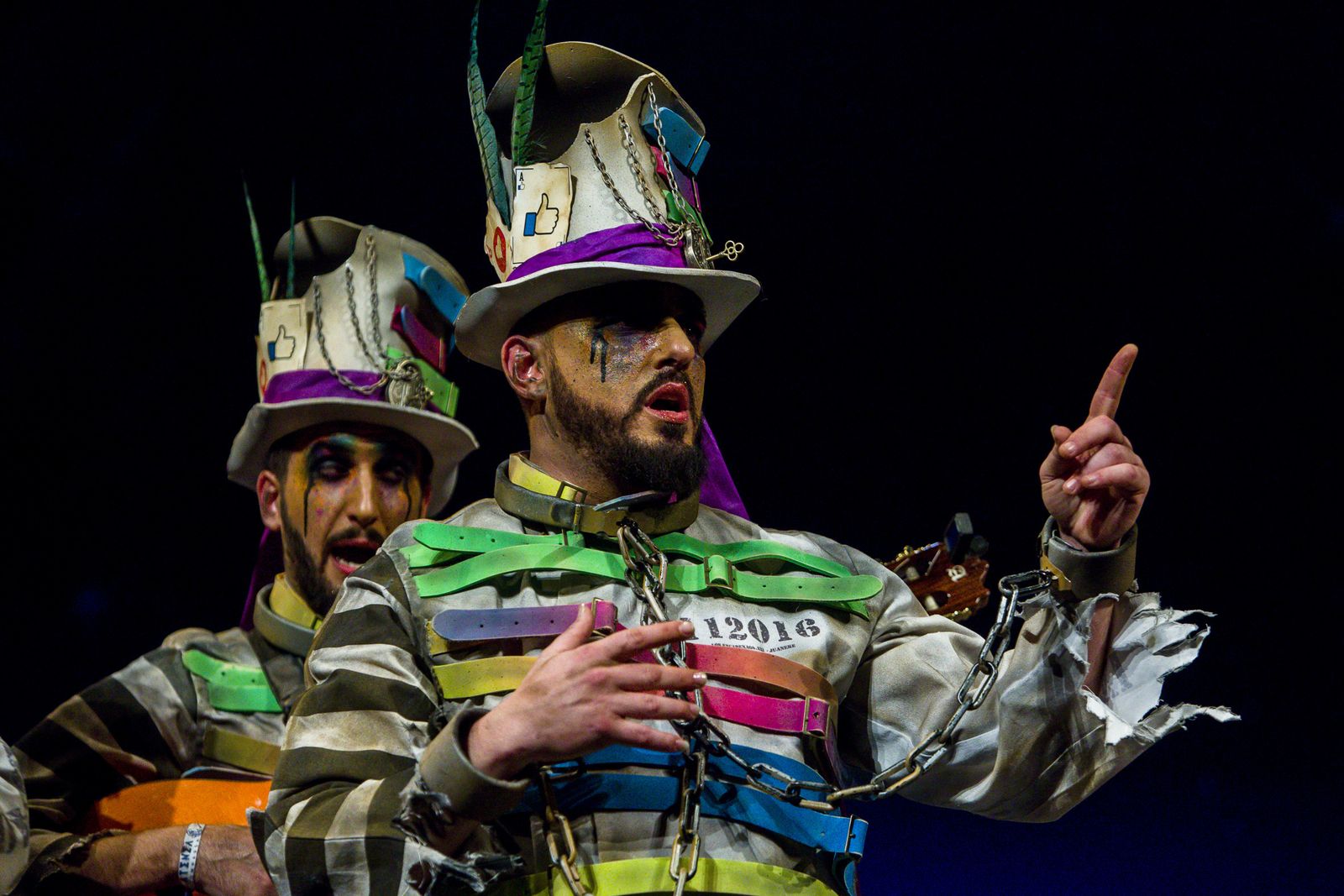 Comparsa Los encadenaos.XXI