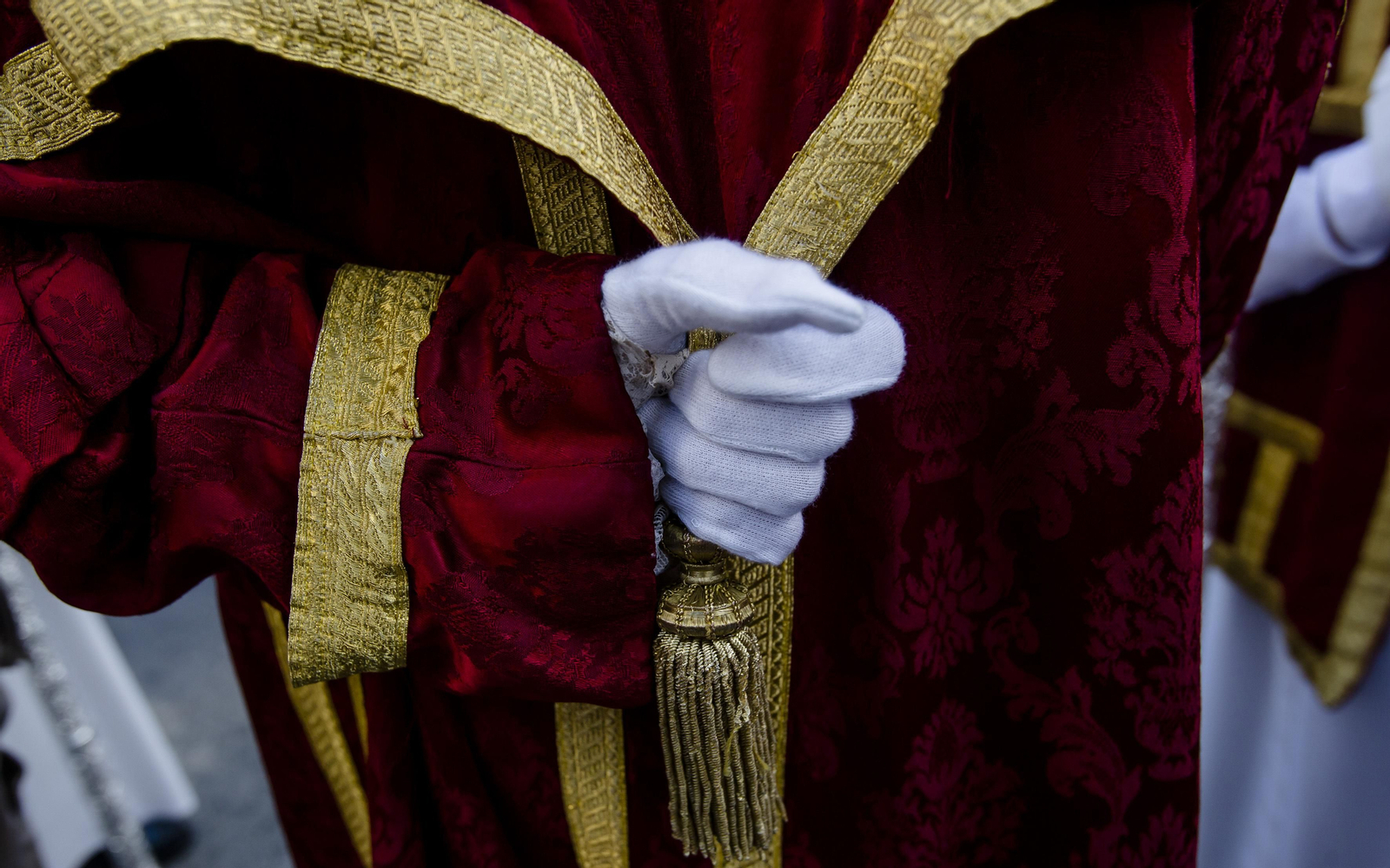 Las imágenes de la cofradía de Oración en el huerto en la Semana Santa de Cádiz 2022