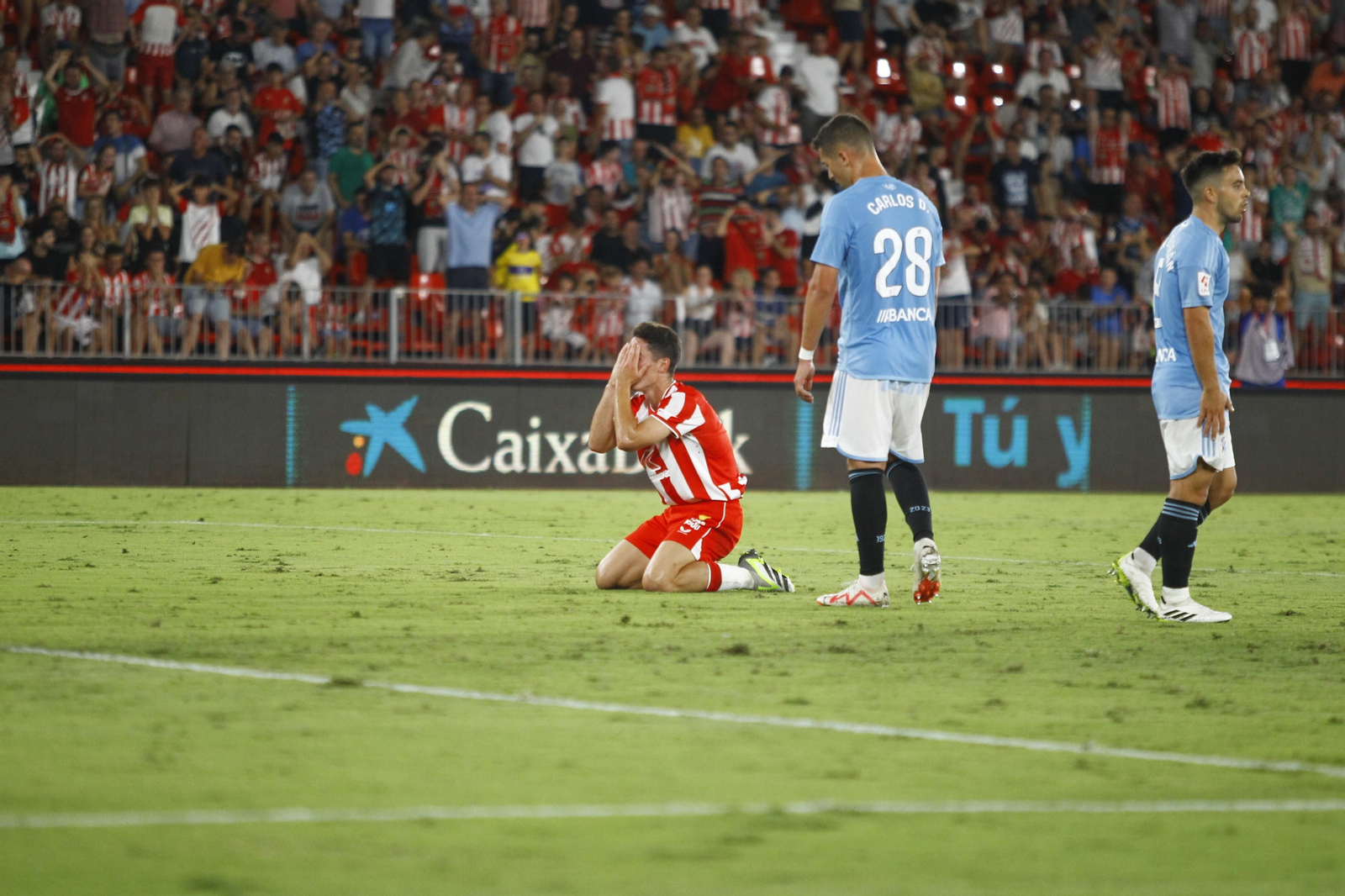 Imágenes del partido U.D. Almería-Real Club Celta de Vigo