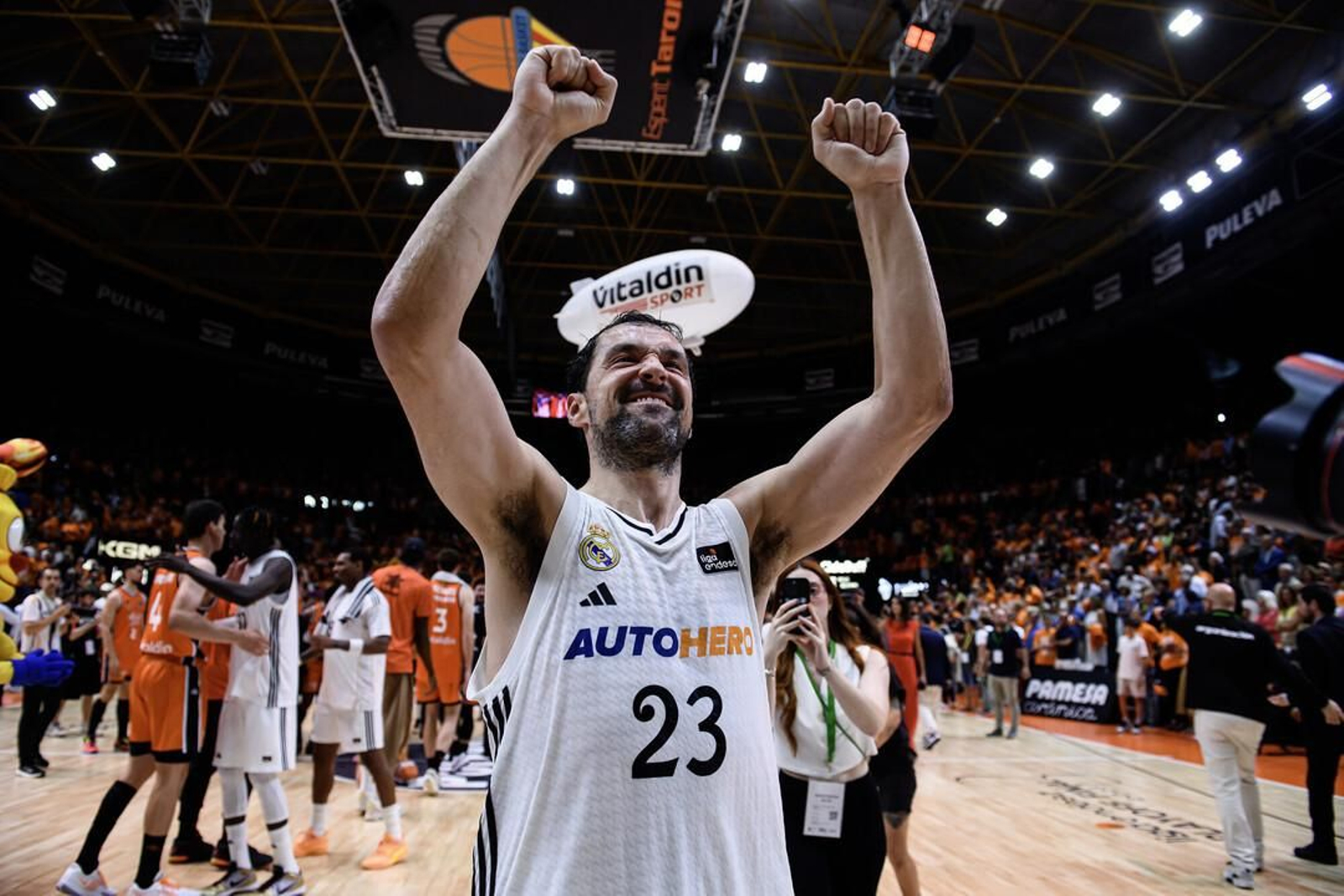 Las fotos del título del Real Madrid en baloncesto