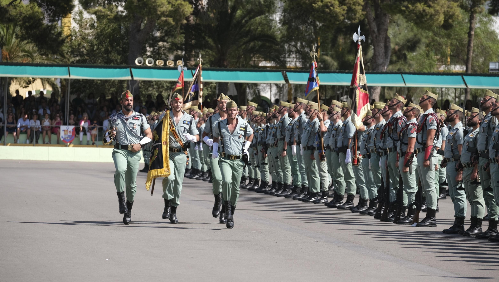 Imágenes del 102 aniversario de La Legión en Almería