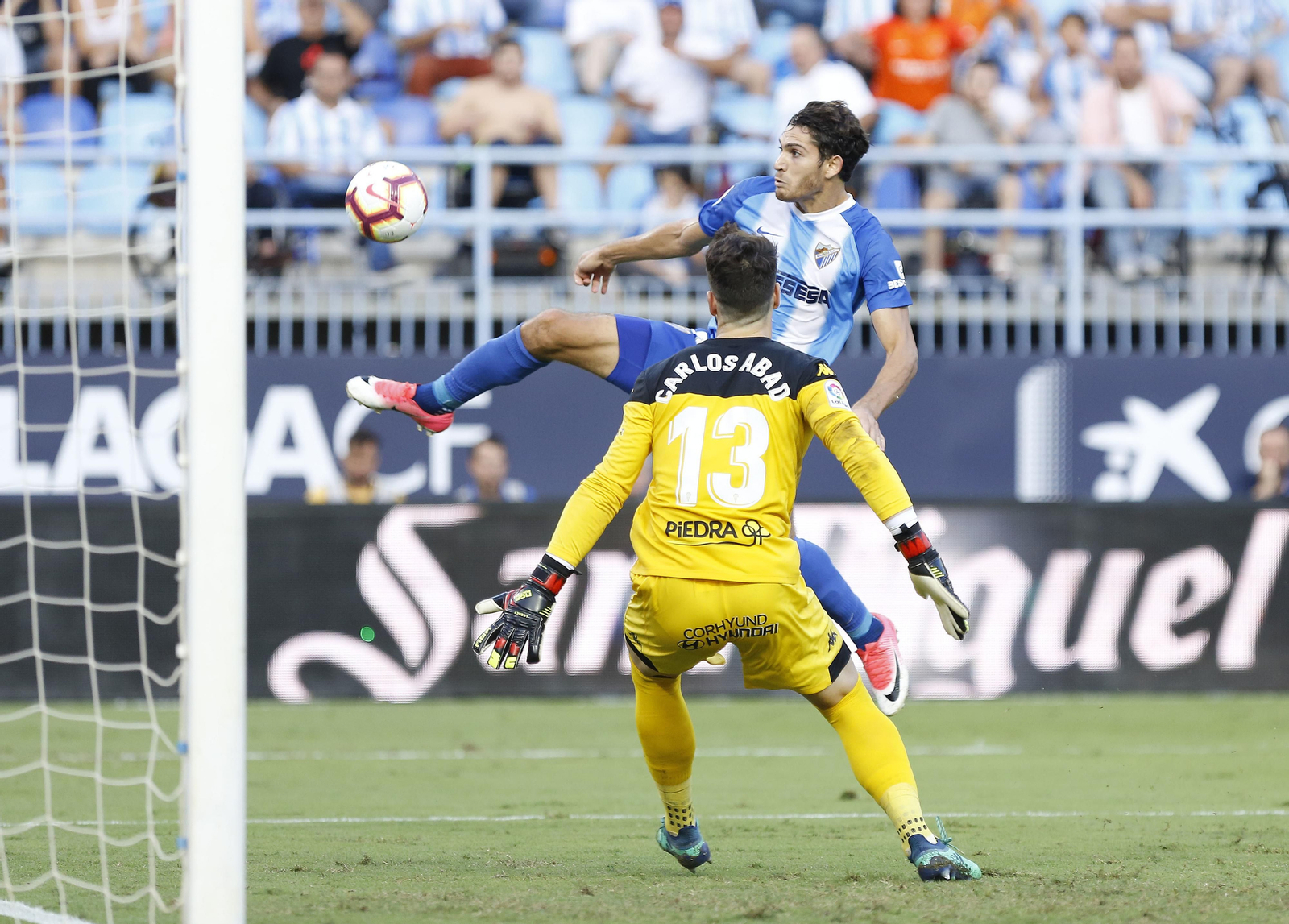 El Málaga CF-Córdoba CF, en imágenes