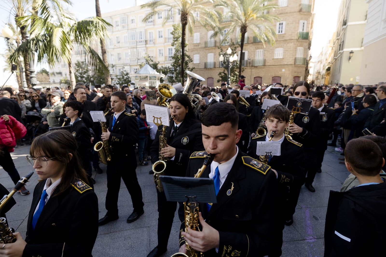 Pasacalles y encuentro de bandas de música de la provincia de Cádiz.