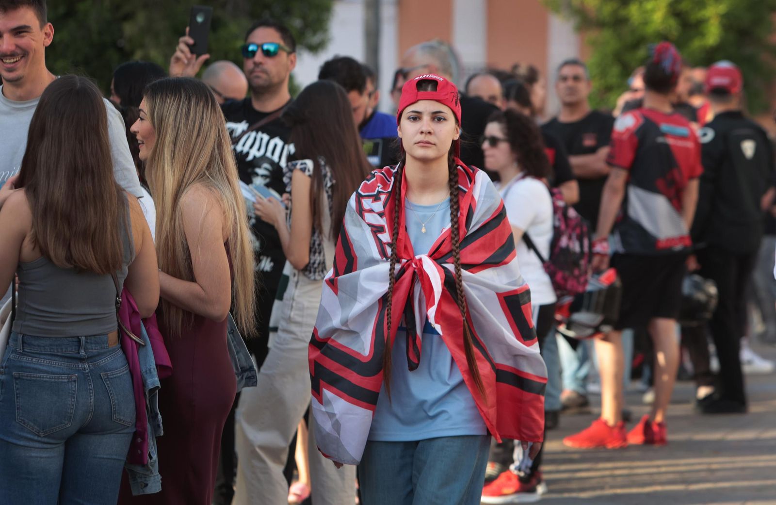 Ambiente motero en Jerez el jueves del Gran Premio 2025