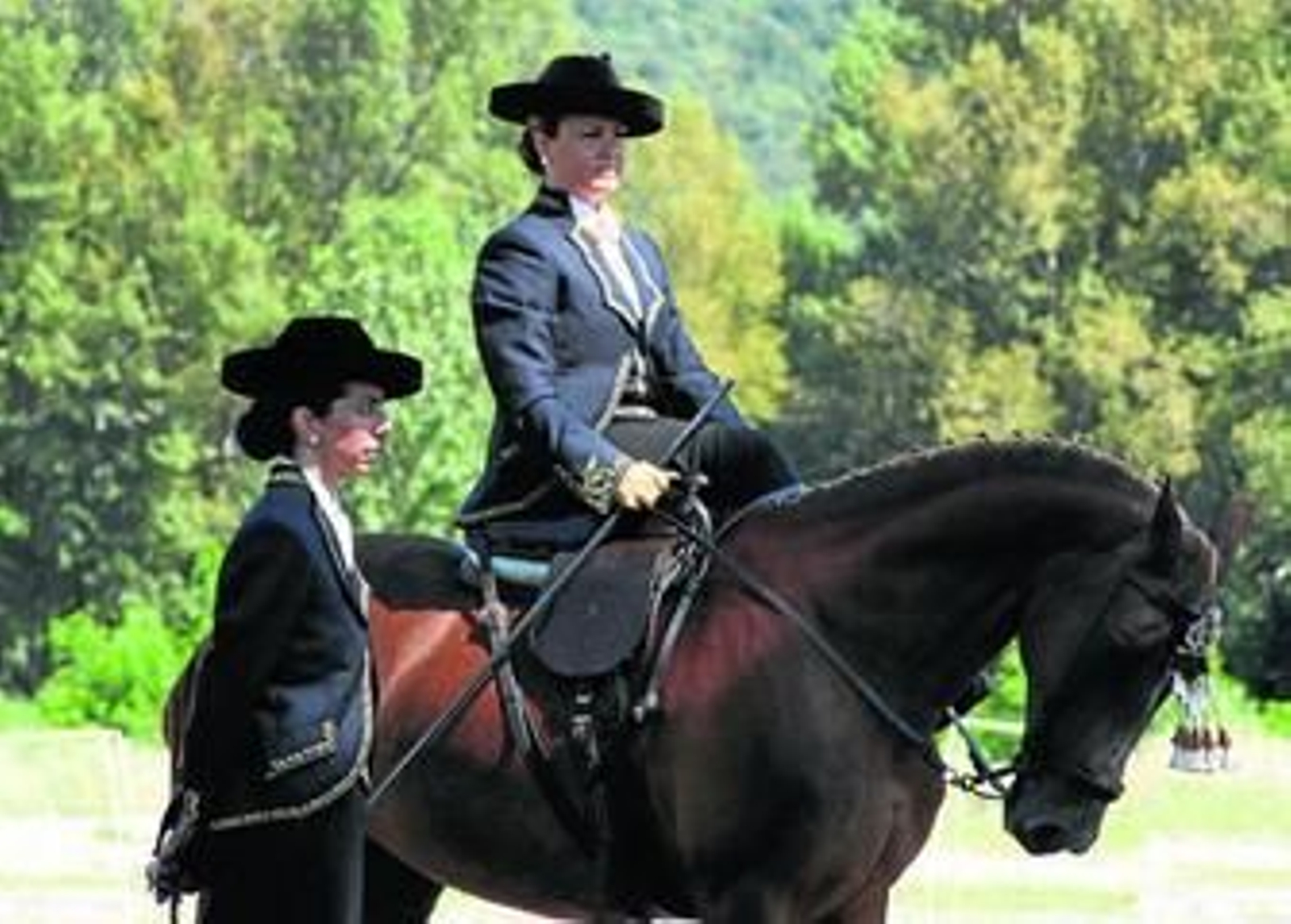 Las amazonas, durante el Campeonato en la República Checa.