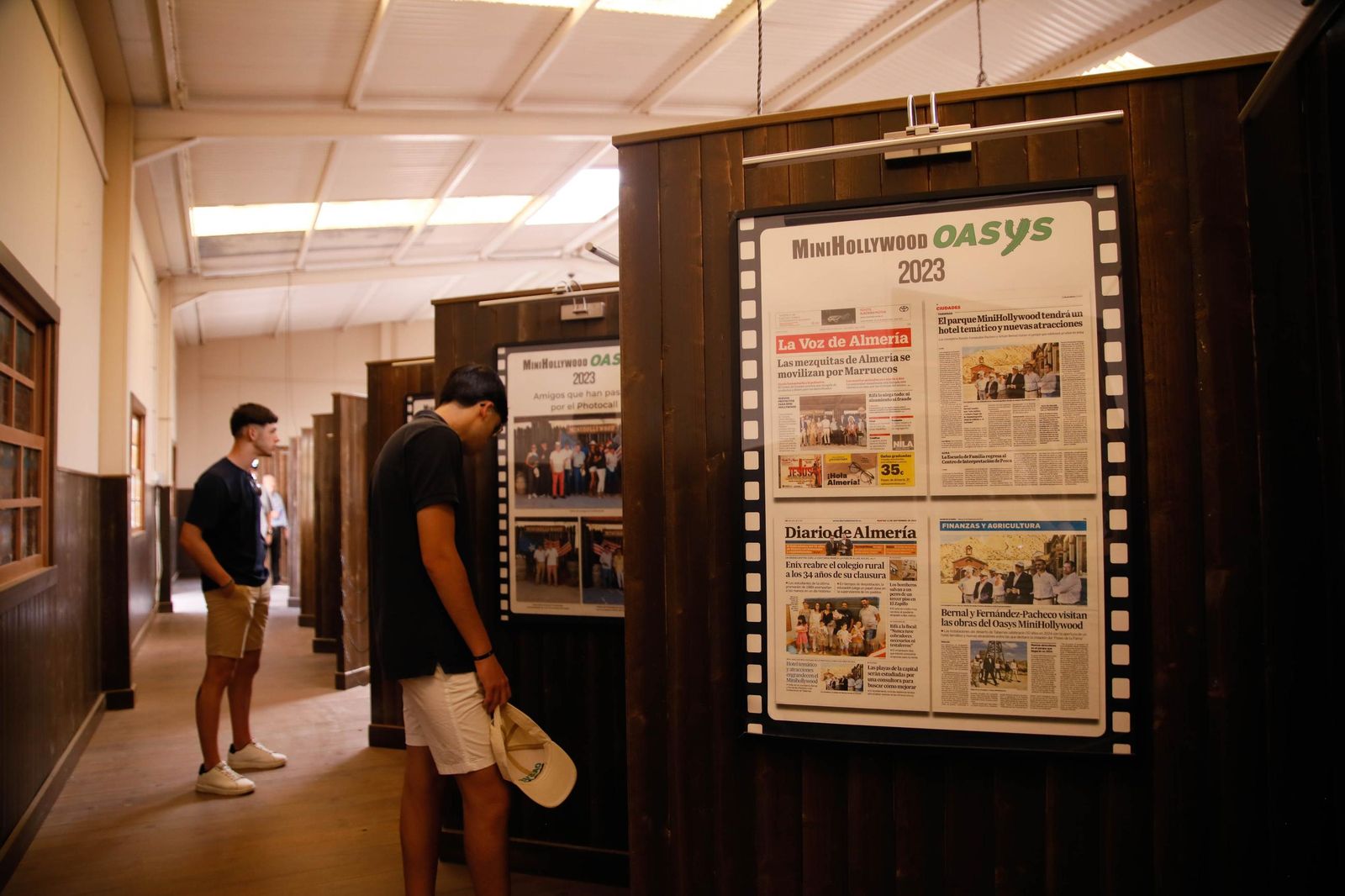 Imágenes del museo a los grandes empresarios y familias históricas de Almería
