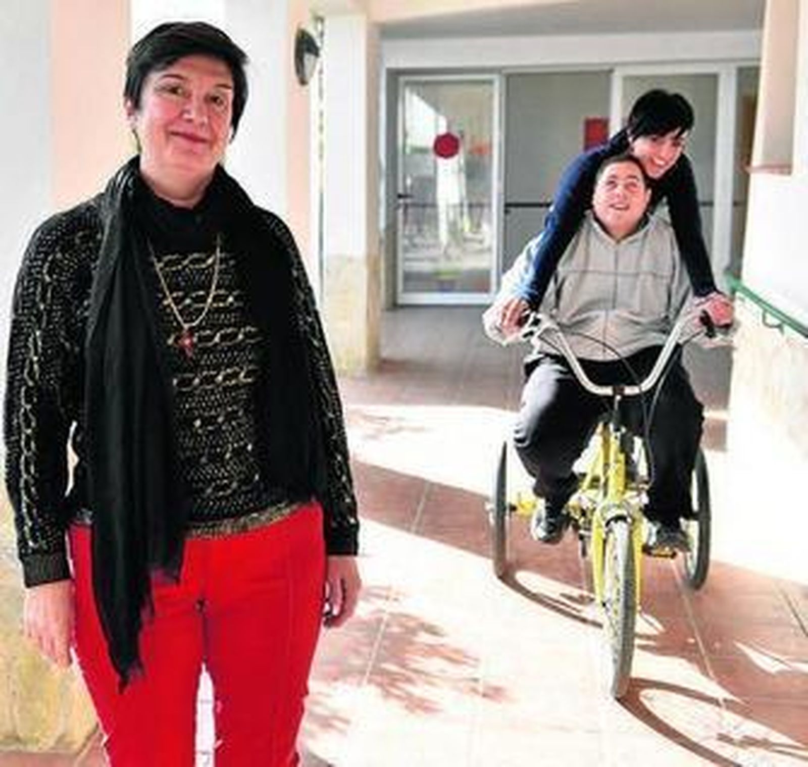 Dolores Romero, presidenta de Apascide y directora del centro.