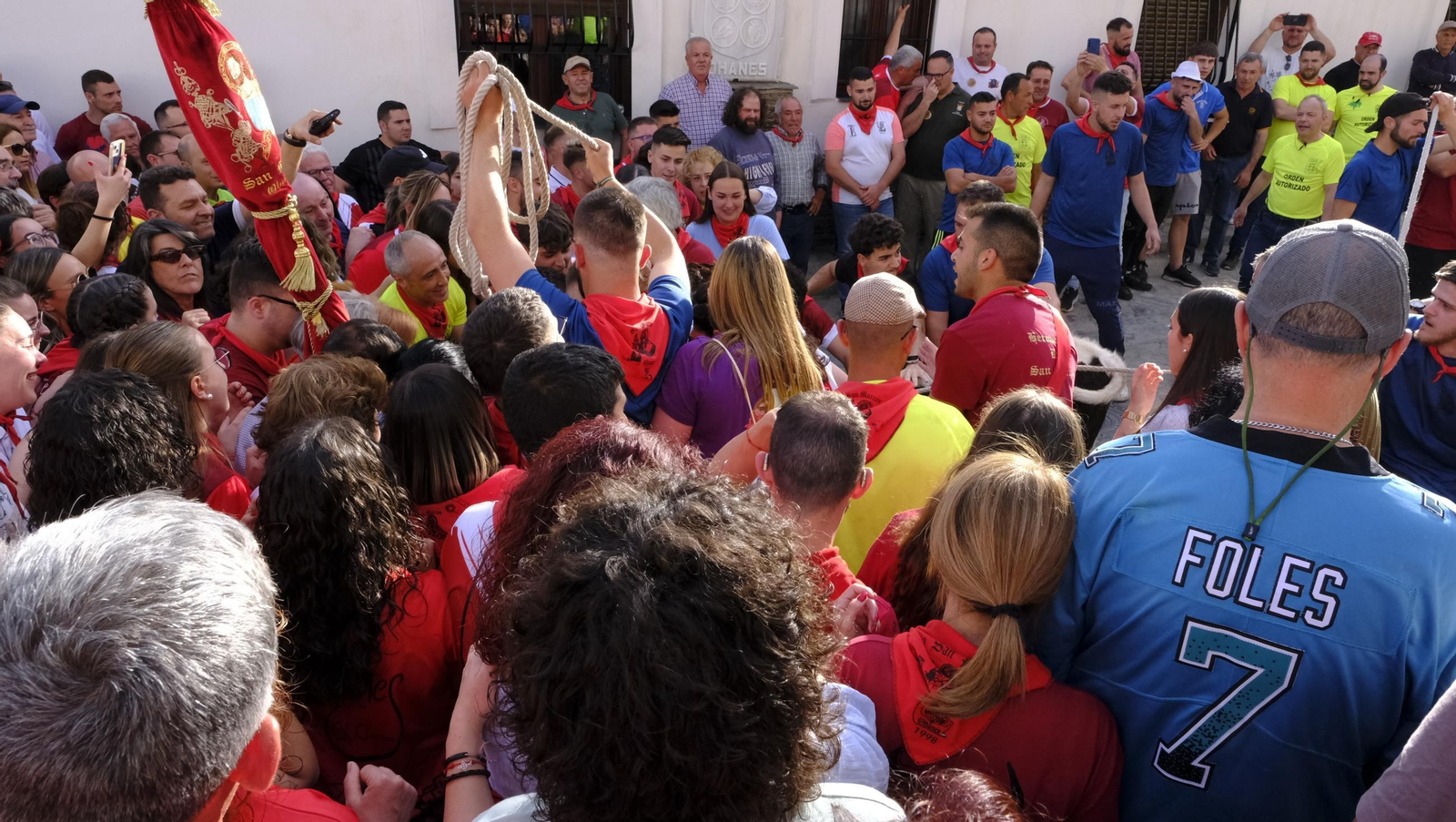 Los toros ensogados de Ohanes, en imágenes