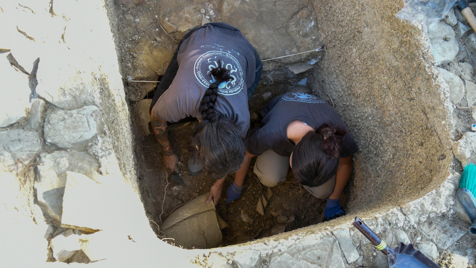 La fabrica de salazón en el yacimiento arqueológico de Carteia