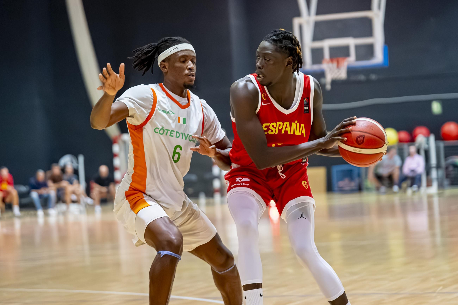 Eli Ndiaye, en acción.