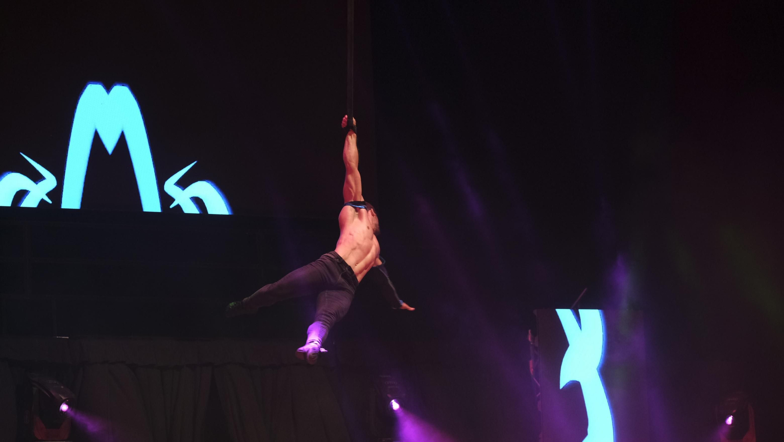 Imágenes del espectáculo 'The Talent' en la Gala XV Aniversario Diario de Almería