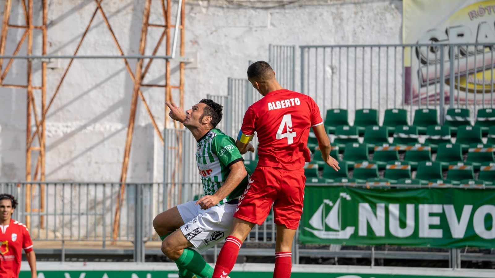 Diego Cervero no puedo marcar en esta ocasión.