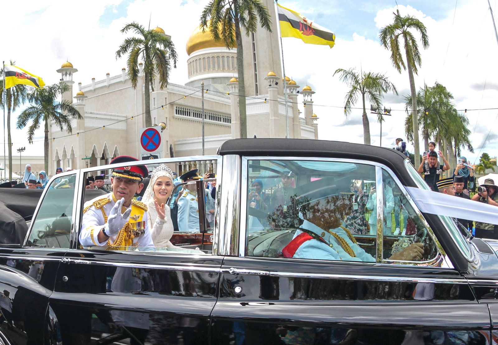 La boda real del sultanato de Brunei en imágenes