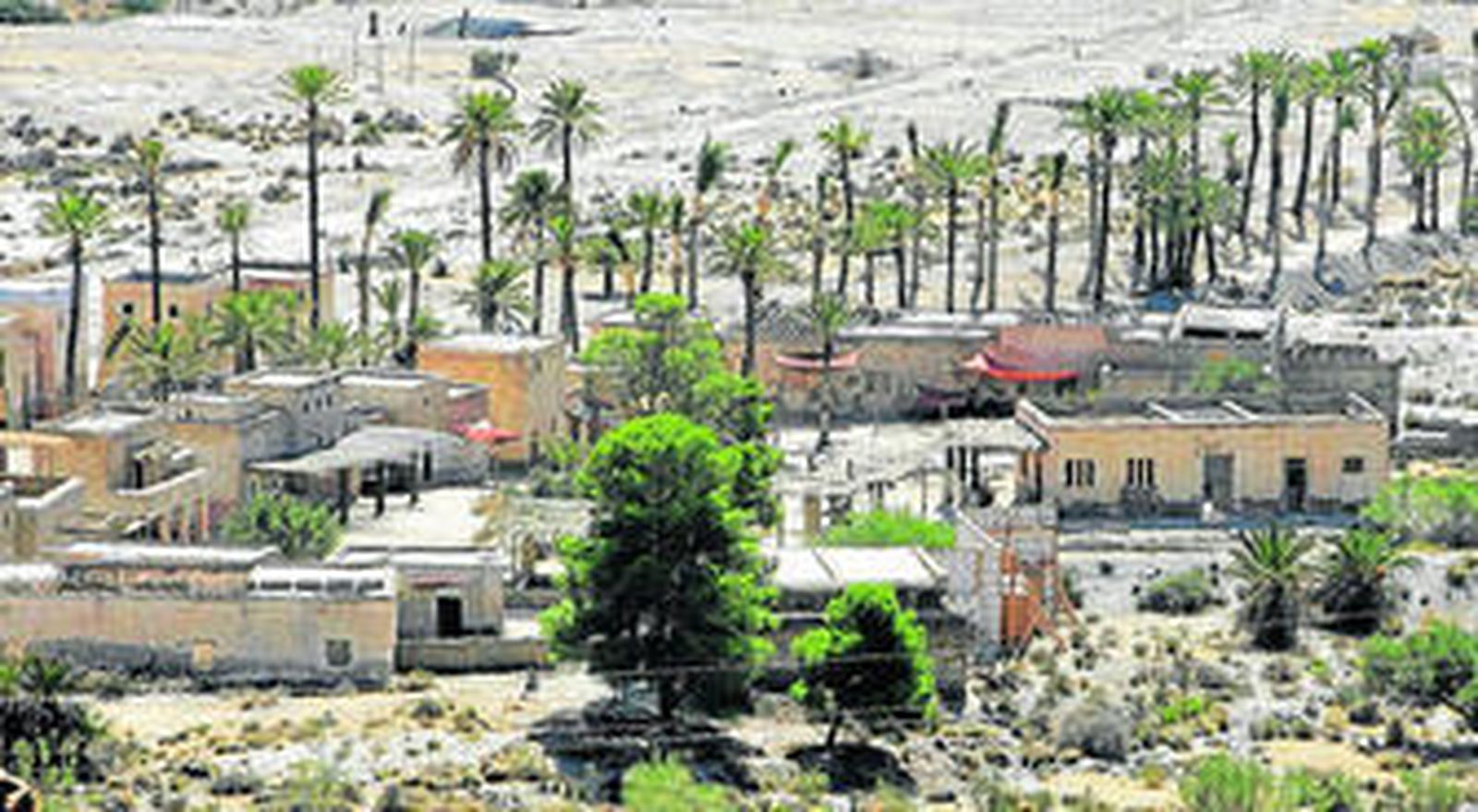 Los escenarios del paraje del Chorrillo en Sierra Alhamilla siguen tomando forma gracias al trabajo permanente desde hace meses de varias empresas.