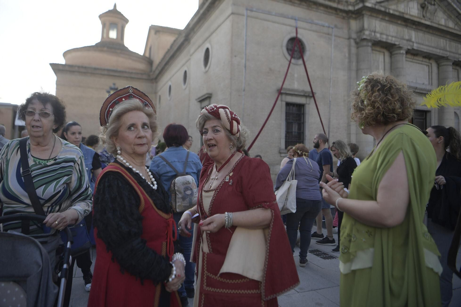 Fotos: Cristóbal Colón y los Reyes Católicos inauguran las Capitulaciones de Santa Fe