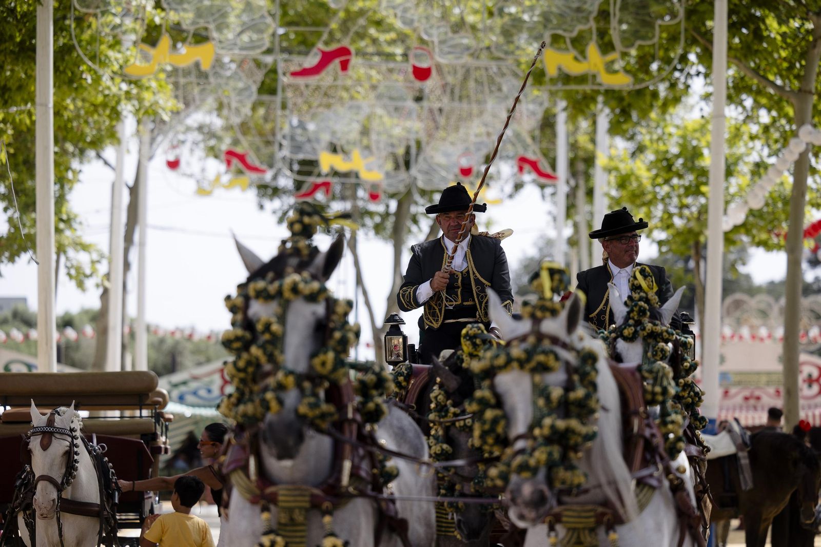 Las imágenes del viernes en la Feria de El Puerto de Santa María 2025
